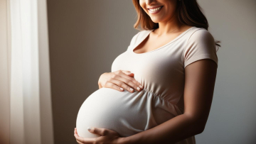 frau Babybauch