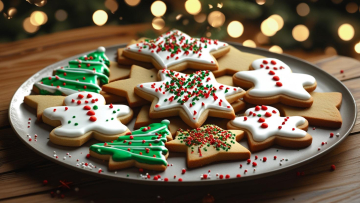 weihnachten bild reales foto Kekse