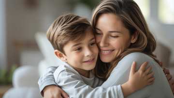 mama und kind reales foto liebevoll grenzen seztezn (3)